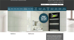 Desktop Screenshot of bathroomsandradiators.com